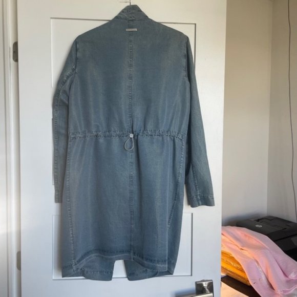 Soia & Kyo Stefie Denim Coat Size Small - Picture 9 of 10
